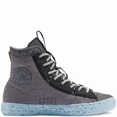 Férfi Converse Chuck Taylor All Star Crater Magasszárú Cipő CO6857039 Fekete/Sötét Szürke